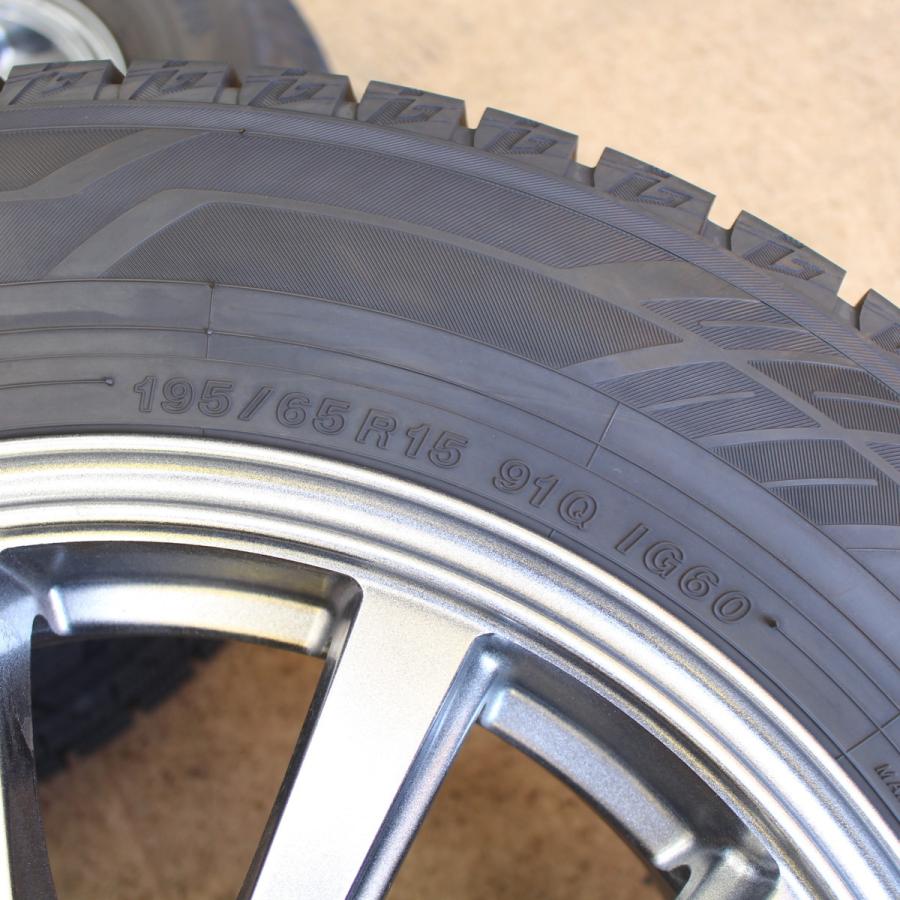 YOKOHAMA ice GUARD iG60 195/65R15 15インチ スタッドレス 4本 2017年