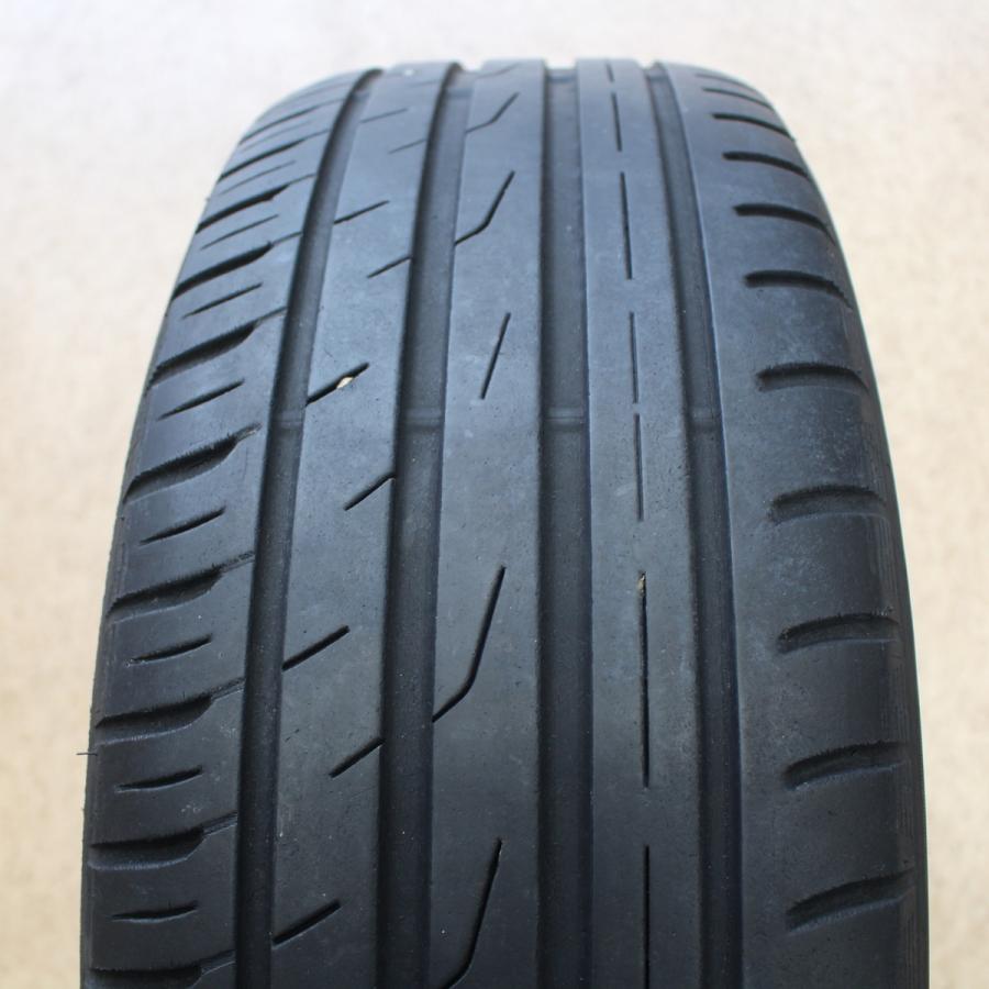 値下げしました！タイヤ215／60r17エクストレイル純正アルミホイールとタイヤ 日産純正ホイール付き】タイヤ215/60R17エクストレイル外し 直接受取