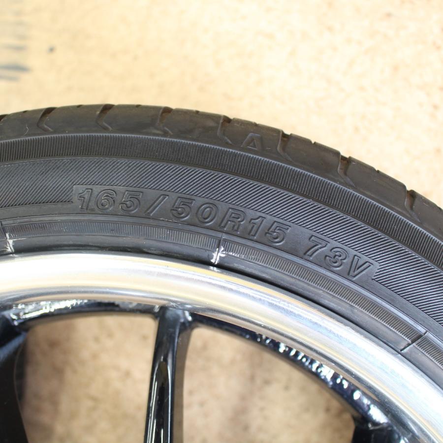 ホイール　WORK 　15インチ　6J　&　タイヤ１６５／５０Ｒ１５ Amazon | 15インチアルミホイールタイヤセット 軽自動車 FZ431