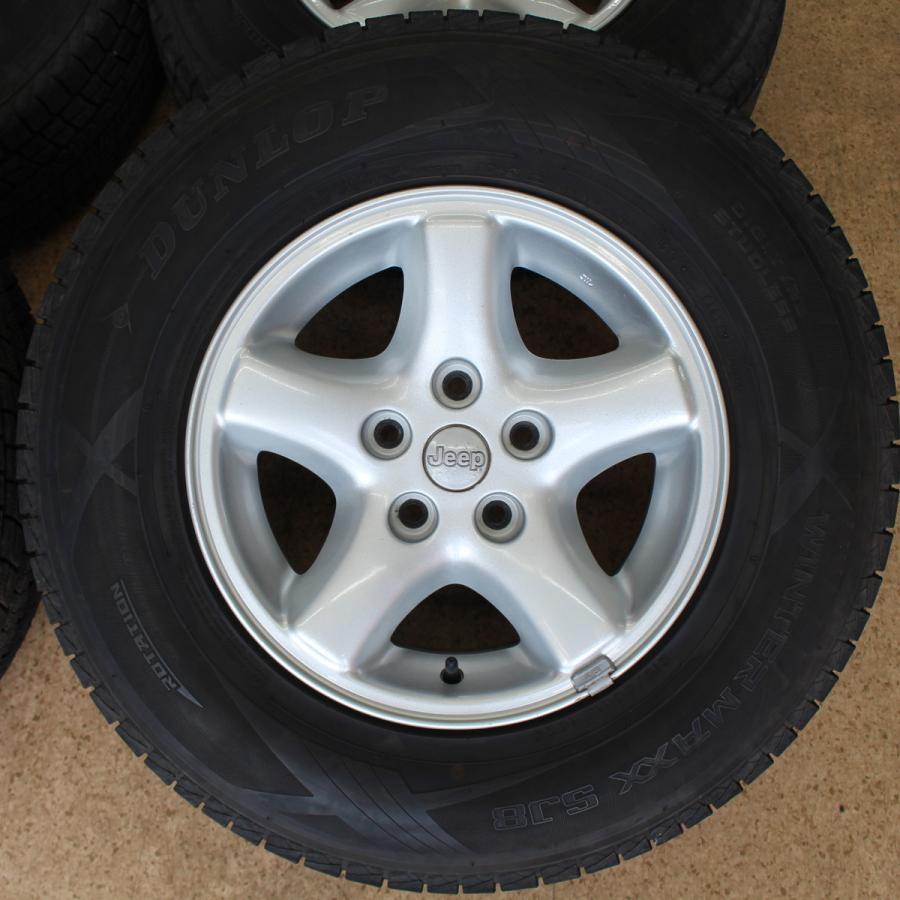 Jeep（ジープ） 純正 15インチ 7J+31.75 PCD114.3 ダンロップ 
