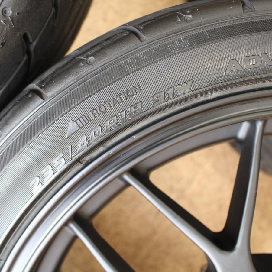 BBS BBS RG-R 鍛造 18インチ RG700 RG701 ブラック再塗装品 8.5J+35 