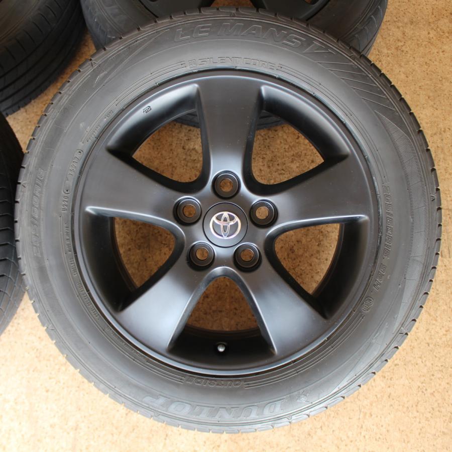 トヨタ（TOYOTA） 純正 16インチダンロップ ルマン5 バリ溝 205/60R16
