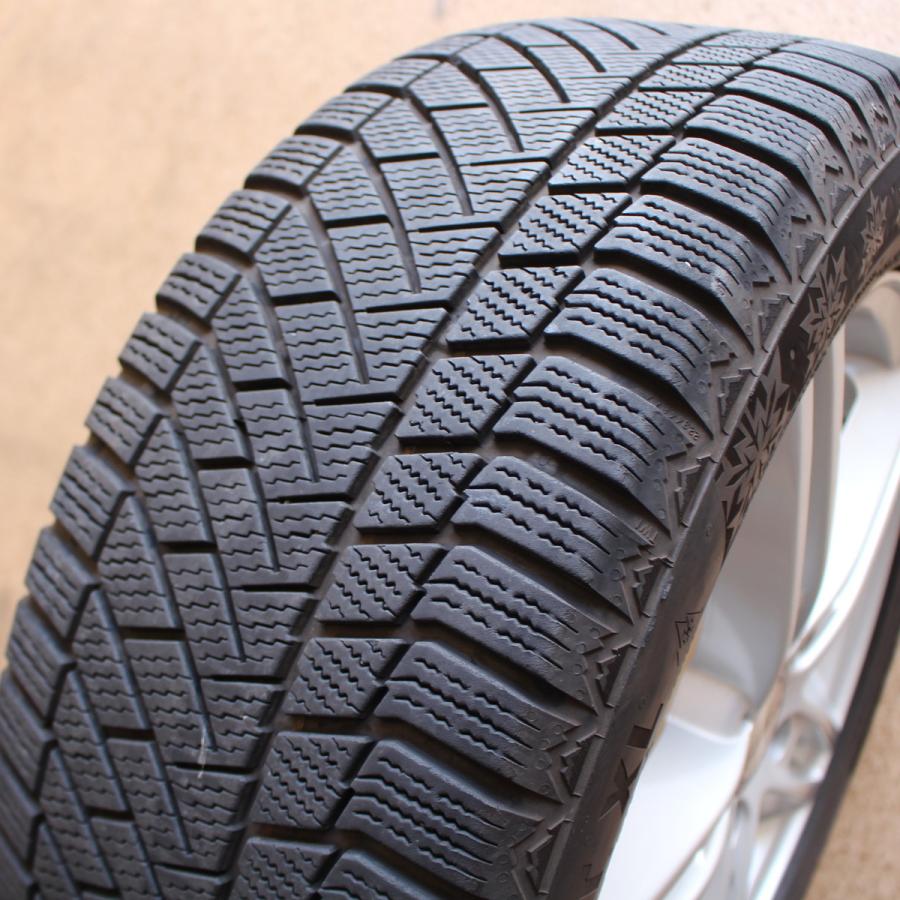 【Continental ContiVikingContact6 235/40R18】スタッドレス【AGA ベンツ純正風ホイール 18インチ 8J5HPCD112+46】　(VTM568)クレジットカード QRコード決済可能 Continental ContiVikingContact6 235/40R18】スタッドレス【AGA