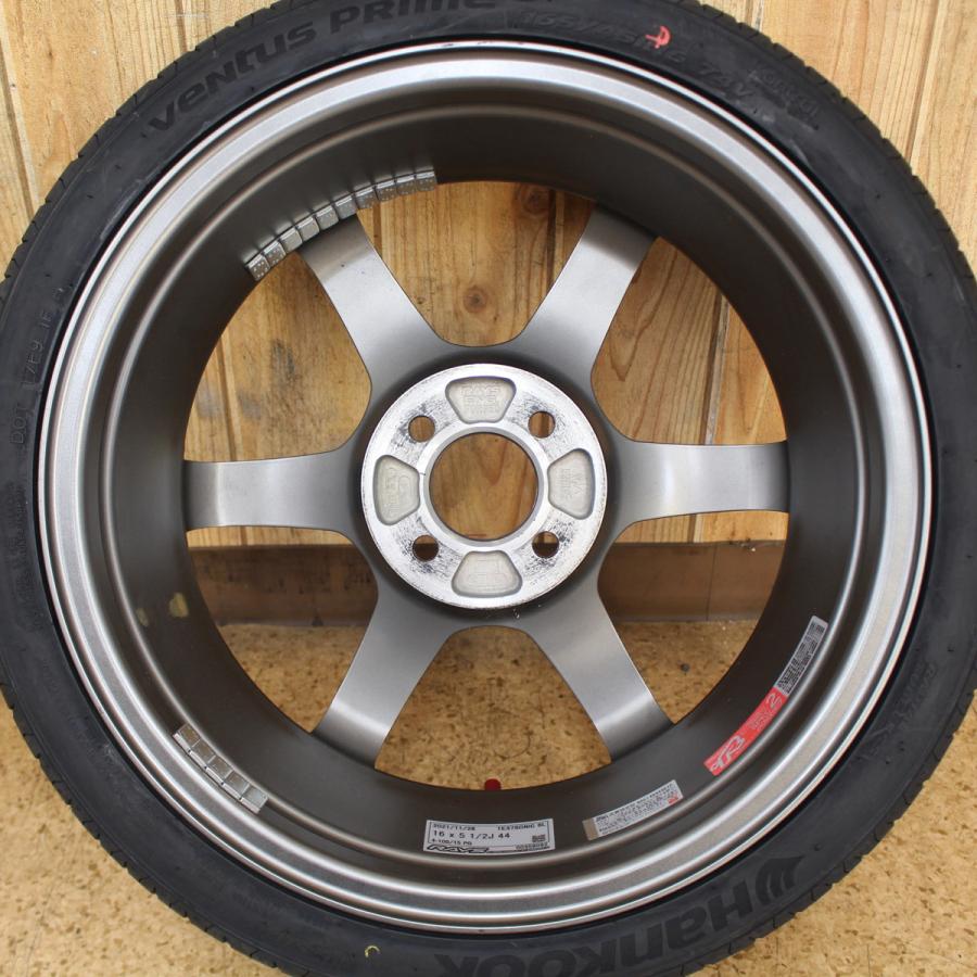 TE37 sonic sl 16インチ　4本タイヤセット RAYS N-BOX タント ムーヴ キャスト デイズ ラパン等 TE37 SONIC