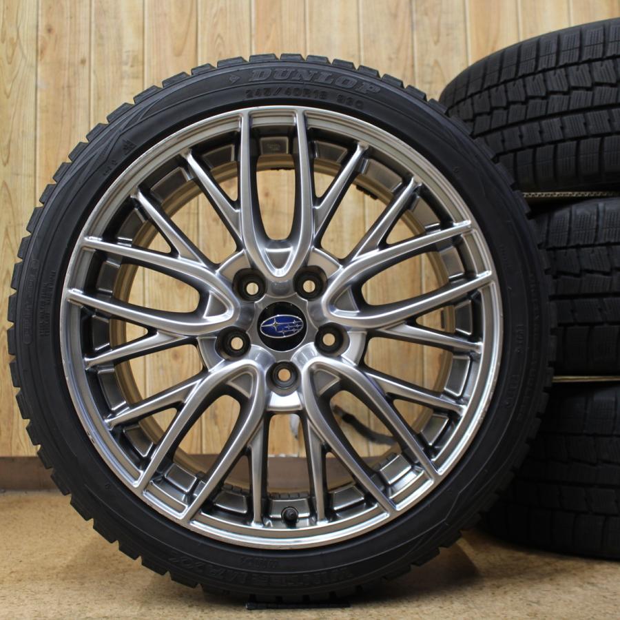 WINTER MAXX SUBARU スバル WRX STI 純正 18インチ ダンロップ WINTER MAXX SUBARU スバル WRX STI 純正 18インチ ダンロップ