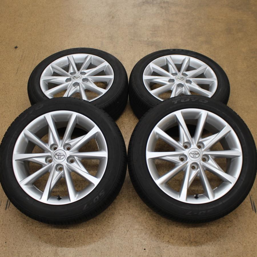 トヨタ TOYOTA プリウスα 純正 17インチ 7J+45 PCD114.3 バリ溝 トヨタ TOYOTA プリウスα 純正 17インチ 7J+45 PCD114.3 バリ溝