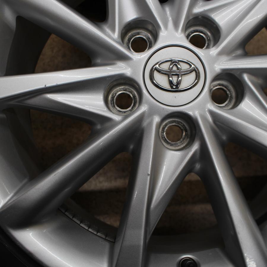 トヨタ TOYOTA プリウスα 純正 17インチ 7J+45 PCD114.3 バリ溝 トヨタ TOYOTA プリウスα 純正 17インチ 7J+45 PCD114.3 バリ溝