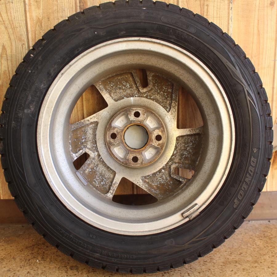 ホンダ ゼスト 純正 14インチ ダンロップ WM01 155/65R14 ホンダ ゼスト 純正 14インチ ダンロップ WM01 155/65R14