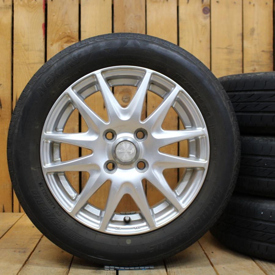 ブリヂストンNEXTRY 155/65R14 タント Nワゴン ムーブ - タイヤ ブリヂストンNEXTRY 155/65R14 タント Nワゴン ムーブ - タイヤ
