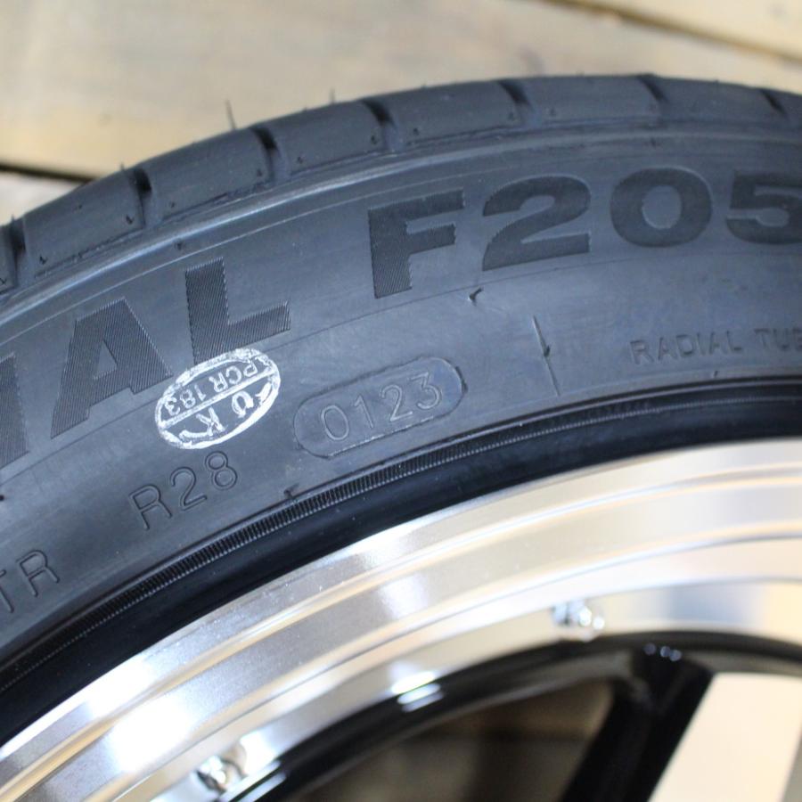 200系 ハイエース オーバーフェンダーサイズ 18インチ 9J+25 ファブレス XR-6 ワイド 225/45R18 ナット付 新品 タイヤ ホイール 4本SET｜oldgear-chiba｜07