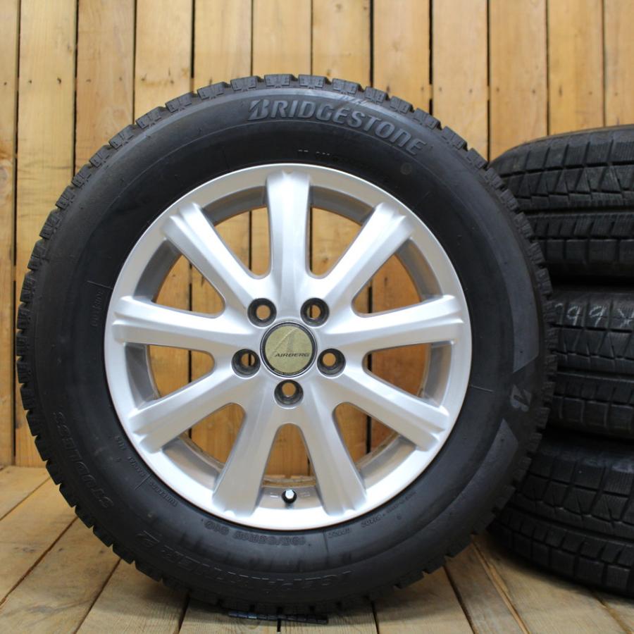 ブリヂストンのホイールとタイヤ　195 65R 15  PCD100 ブリヂストンのホイールとタイヤ 195 65R 15 PCD100