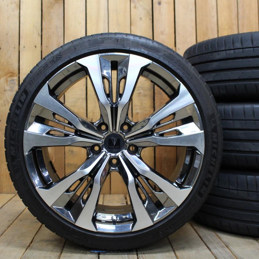 トヨタ（TOYOTA） TOYOTA 220系 クラウン 純正 モデリスタ ウィングダンサーX 19インチ ミシュラン PS4S 225 ...