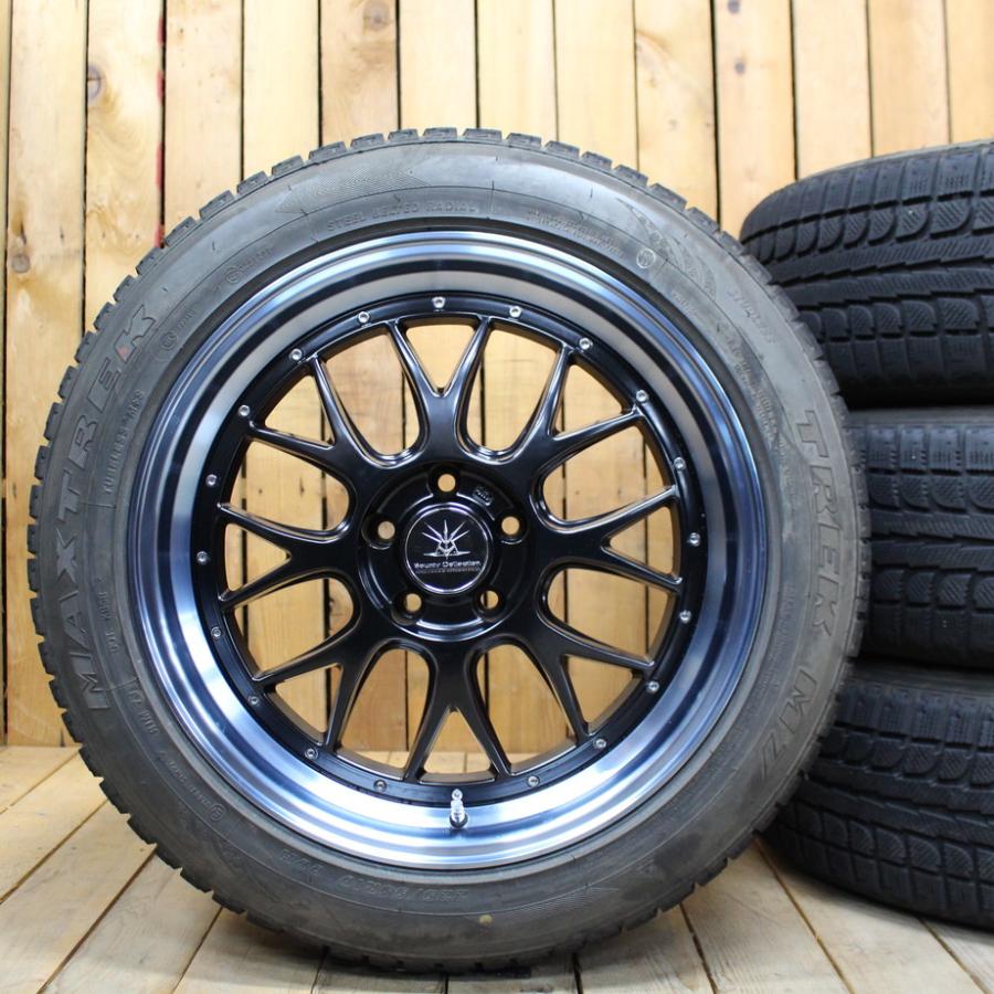 19インチ+バリ山★☆ロクサーニ　スプリーム☆ 19×７.5J＋タイヤ バリ山 4本SET 19インチ+バリ山ロクサーニ スプリーム☆ 19×7.5J＋タイヤ バリ山 4本SET