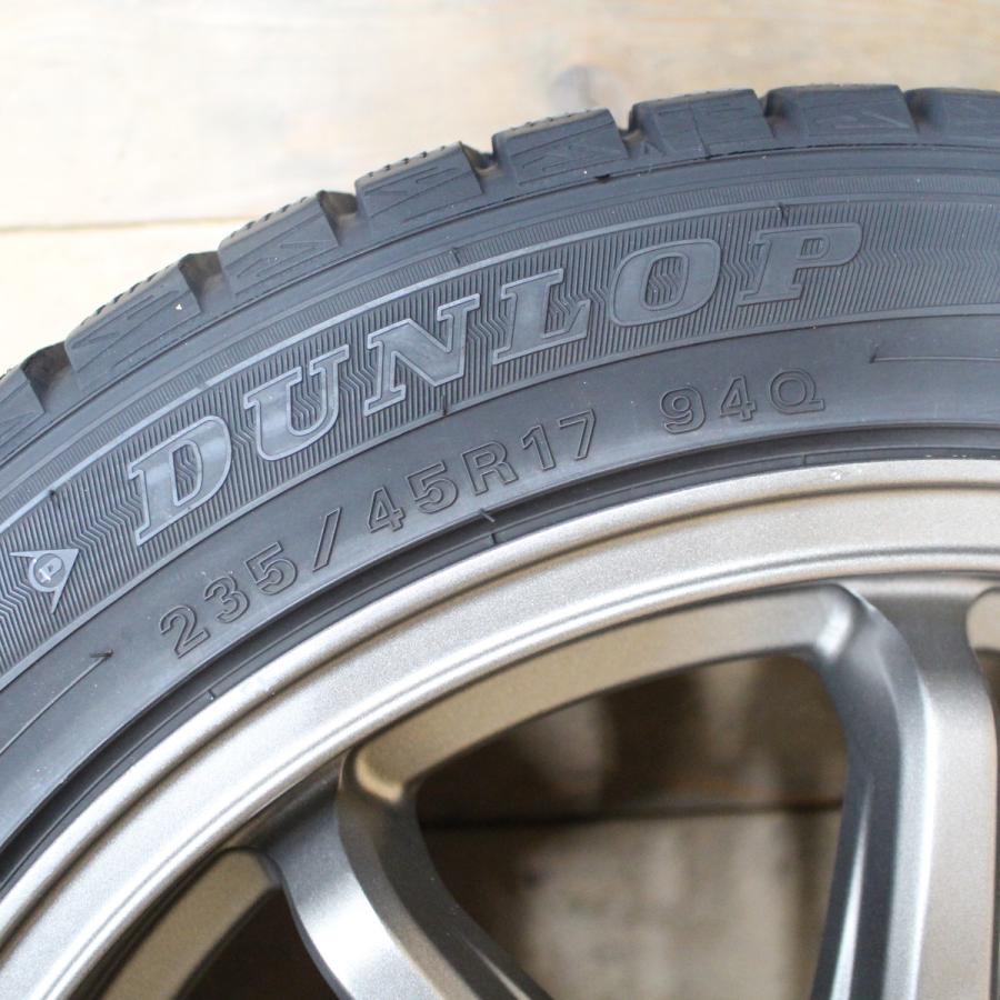 中古スタッドレス235/45R17ダンロップ4本セット インプレッサWRX 中古スタッドレス235/45R17ダンロップ4本セット インプレッサWRX