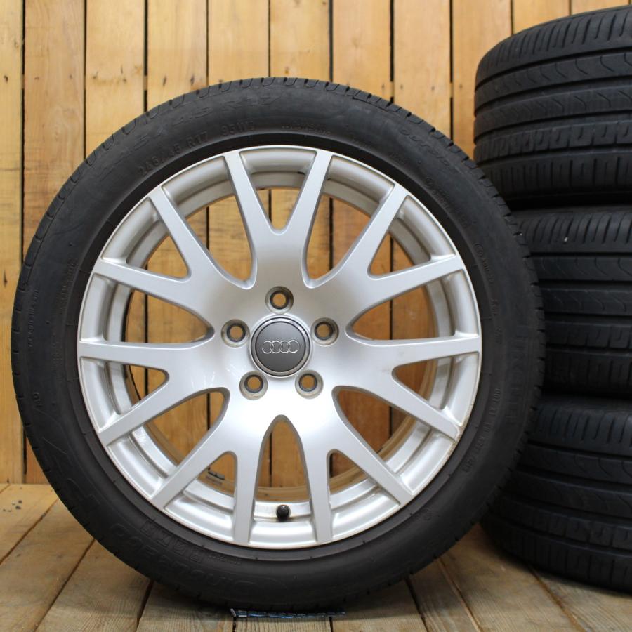 Audi（アウディ） TT 8J 純正 17インチ 8.5J+50 PCD112 ピレリ
