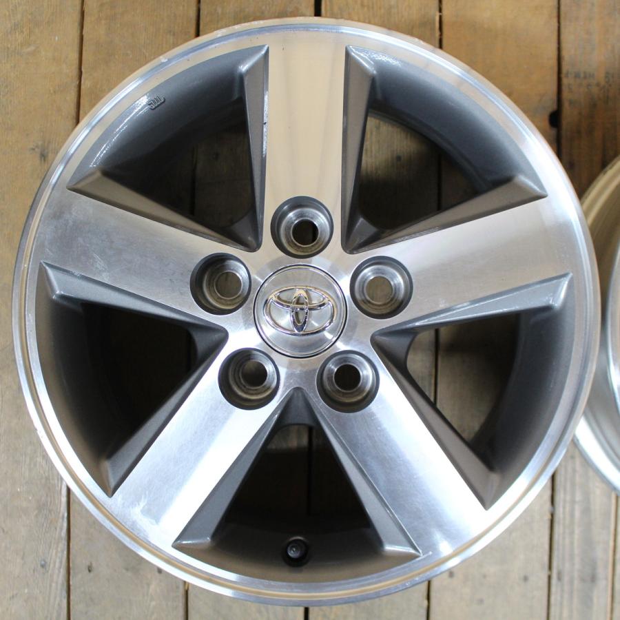 【美品】【送料込み】 トヨタ 純正 15インチ アルミホイール 4本セット トヨタ TOYOTA アイシス 純正 15インチ 6J+50 5H-114.3 アルミホイール