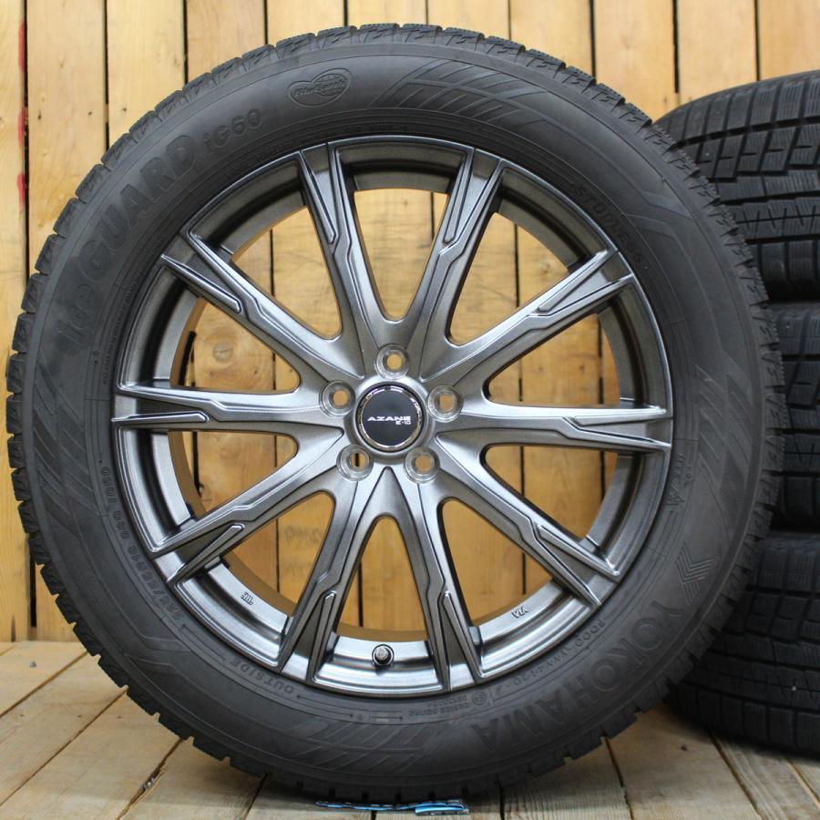 バリ溝！20年製！スバル純正AW 15×6J 20年製ヨコハマ アイスガード
