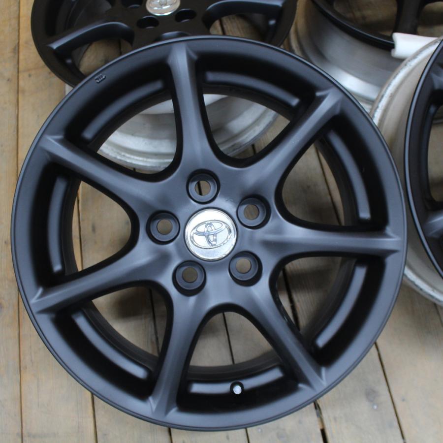 エスティマ TOYOTA 純正 ブラック 17インチ 7J+50 PCD114.3 エスティマ TOYOTA 純正 ブラック 17インチ 7J+50 PCD114.3