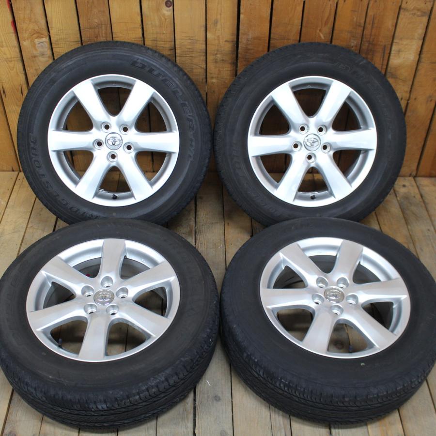 トヨタ TOYOTA 純正 17インチ 7J+45 ブリヂストン 225/65R17 トヨタ TOYOTA 純正 17インチ 7J+45 ブリヂストン 225/65R17