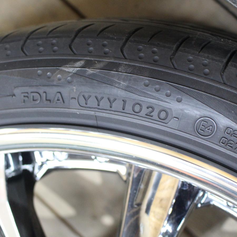 ヴェルファイア アルファード エスティマ 他 20インチ weds クレンツェ マリシーブ 8.5J+36 ヨコハマ 245/35R20 タイヤ ホイール 4本SET｜oldgear-chiba｜06