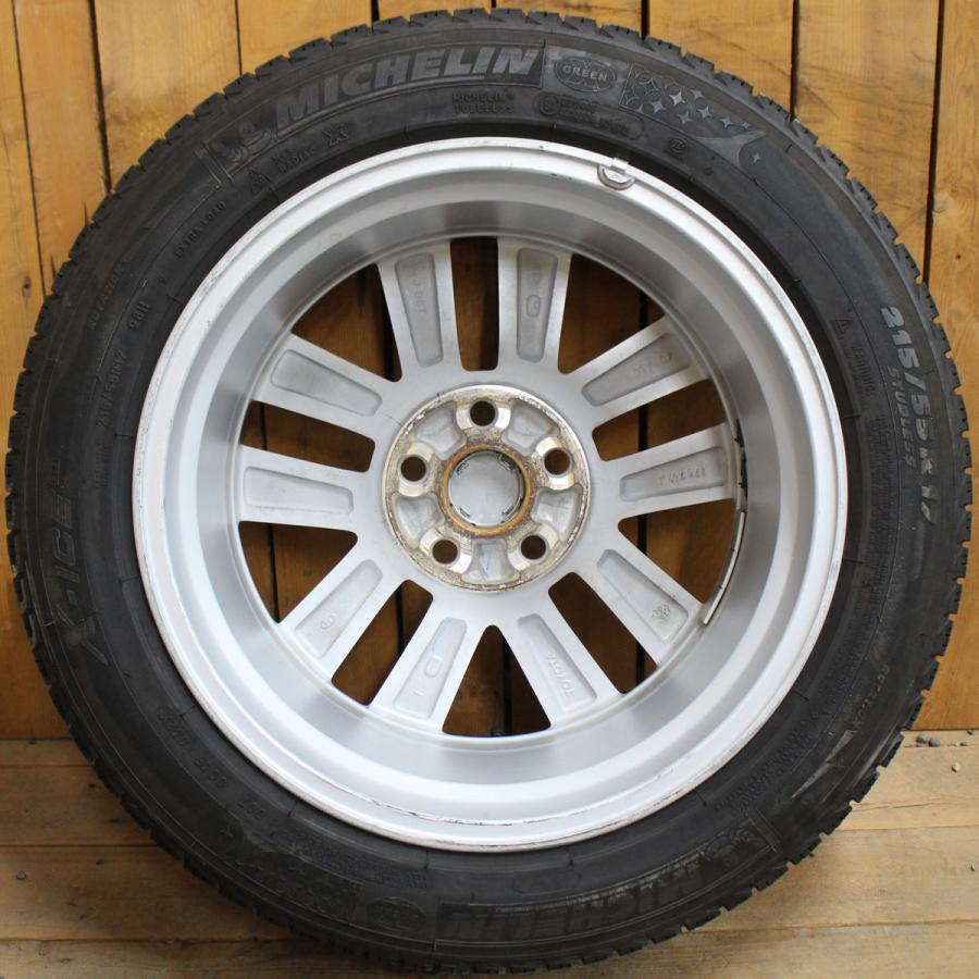 TOYOTA トヨタ 210系 クラウン 純正 17インチ 7.5J+40 ミシュラン X-ICE 215/55R17 スタッドレス タイヤ ホイール 4本SET｜oldgear-chiba｜06