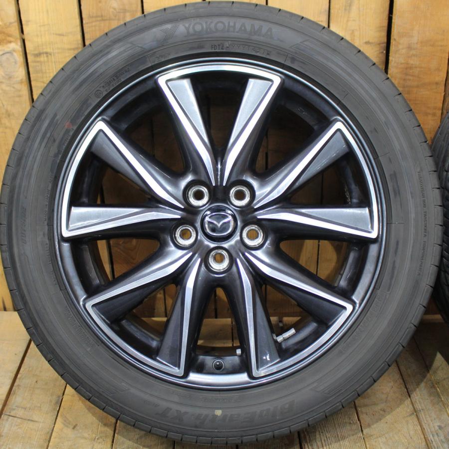 マツダ MAZDA CX-5 KF 純正 19インチ 2021年製 ヨコハマ ブルー マツダ MAZDA CX-5 KF 純正 19インチ 2021年製 ヨコハマ ブルー