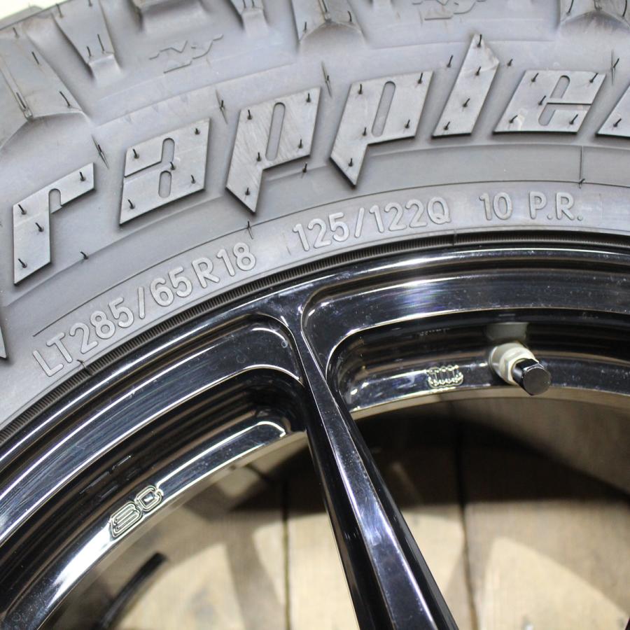 個人宅不可 ランクル 300 レクサス LX600 他 18インチ BC FORGED RZ39 鍛造 ニットー M/T 285/65R18 ナット付 タイヤ ホイール 4本SET｜oldgear-chiba｜04