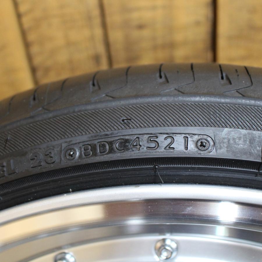 BBS LM220 LM221 鍛造 19インチ ブリヂストン レグノ GR-X2 225/40R19 245/35R19 タイヤ ホイール 4本SET クラウン マークX スカイライン｜oldgear-chiba｜07