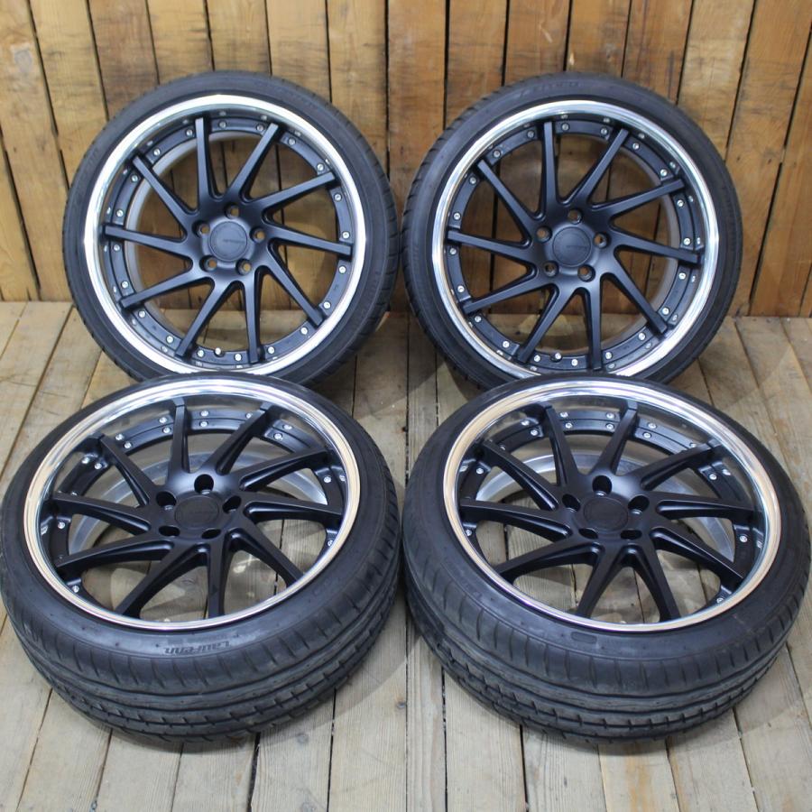 平*す様 グノーシスタイヤホイールセット 19インチ WORK ワーク グノーシス CVS 19インチ ブラック 9J+30 / 9.5J+37