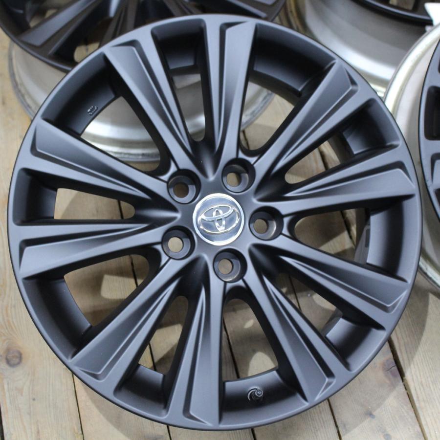 18インチ ホイール アルファード ヴェルファイア30系 ハイパーブラック塗装 トヨタ（TOYOTA） TOYOTA 30系 アルファード ヴェルファイア 純正