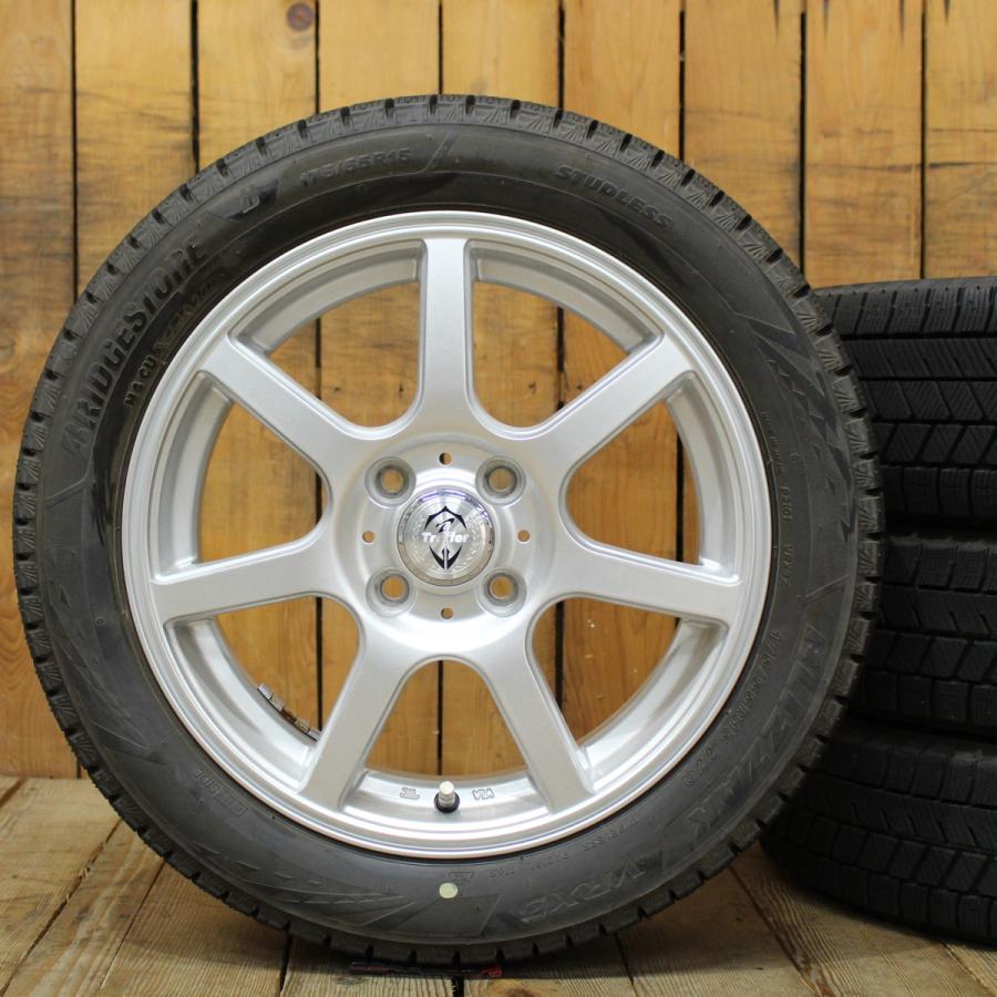 三菱アイ用ブリヂストン BLIZZAK VRX3 15インチホイール4本セット