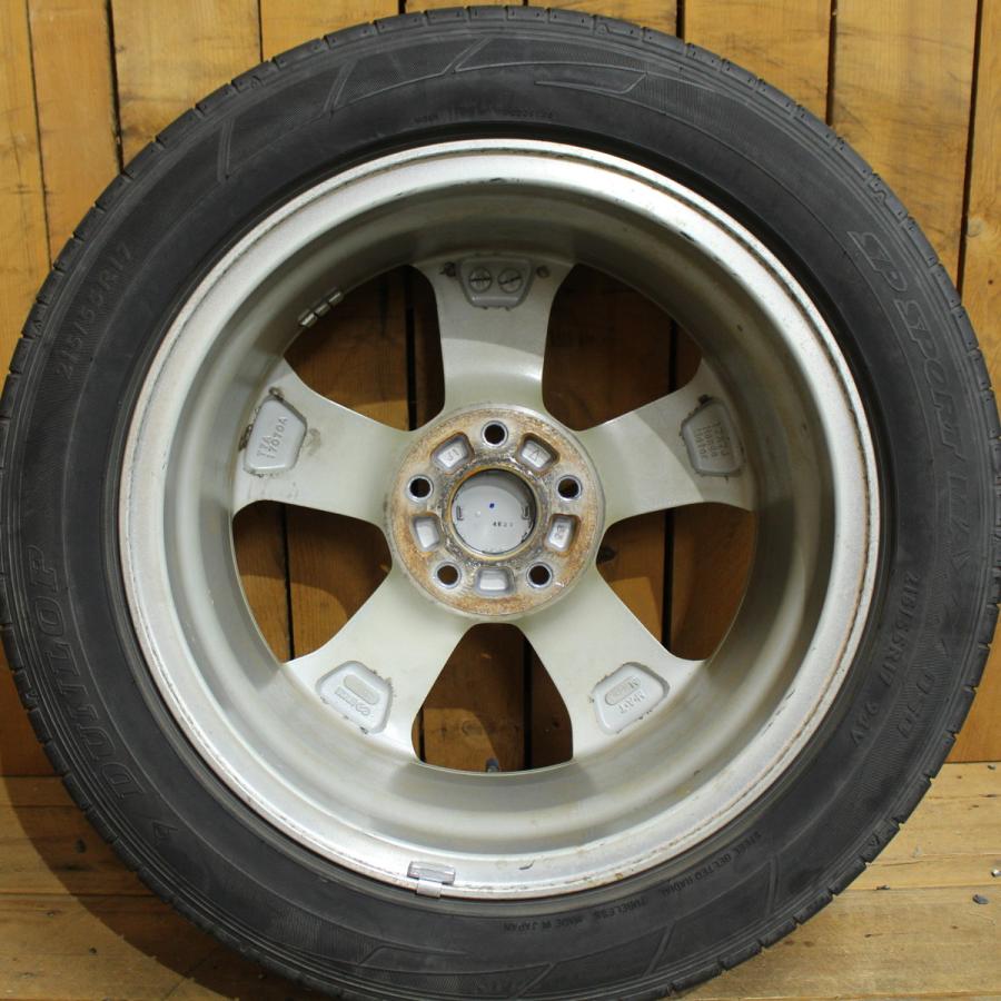 ヴェゼル HONDA ホンダ RU 純正 17インチ 7J+55 ダンロップ 215 ヴェゼル HONDA ホンダ RU 純正 17インチ 7J+55 ダンロップ 215