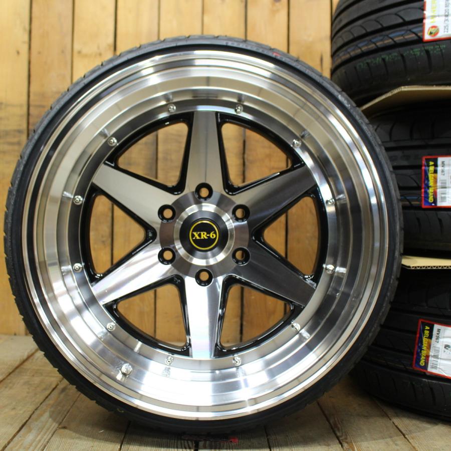200系ハイエース★XR-6★20×10J+8★225/30R20 200系 ハイエース オーバーフェンダー等 カスタム車用 ファブレス