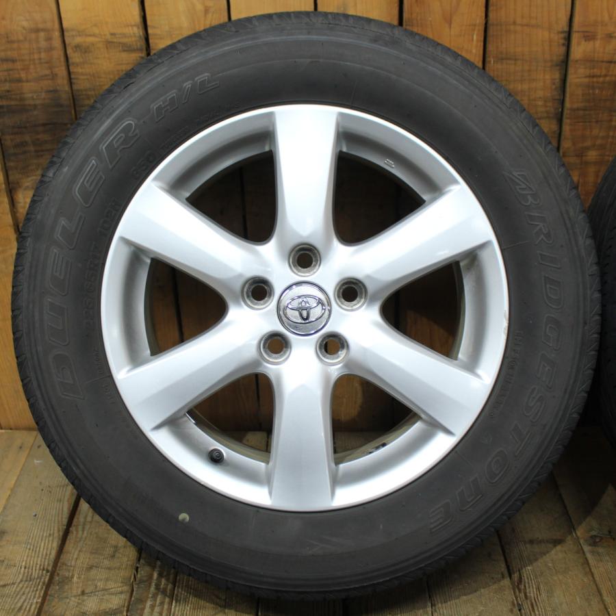 トヨタ TOYOTA 純正 17インチ 7J+45 ブリヂストン 225/65R17 トヨタ TOYOTA 純正 17インチ 7J+45 ブリヂストン 225/65R17