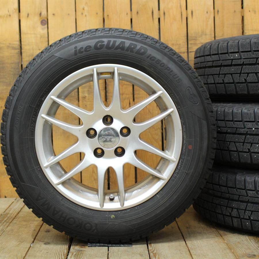 良品☆ヨコハマ スタッドレス☆195/65R15☆プリウス・カローラツーリング iceGUARD 30/50 プリウス カローラツーリング レクサスCT 他 15インチ
