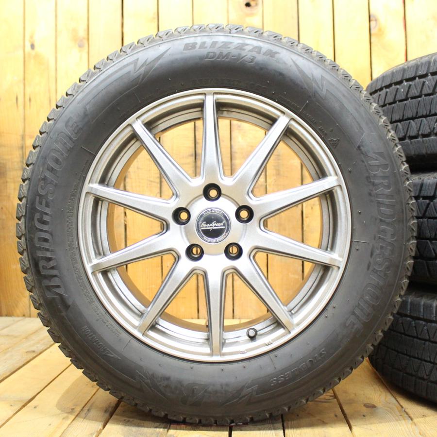 ブリザック DMーV3 CX-5 CX-8 ハリアー RAV4 X-TRAIL CR-V等 17インチ 