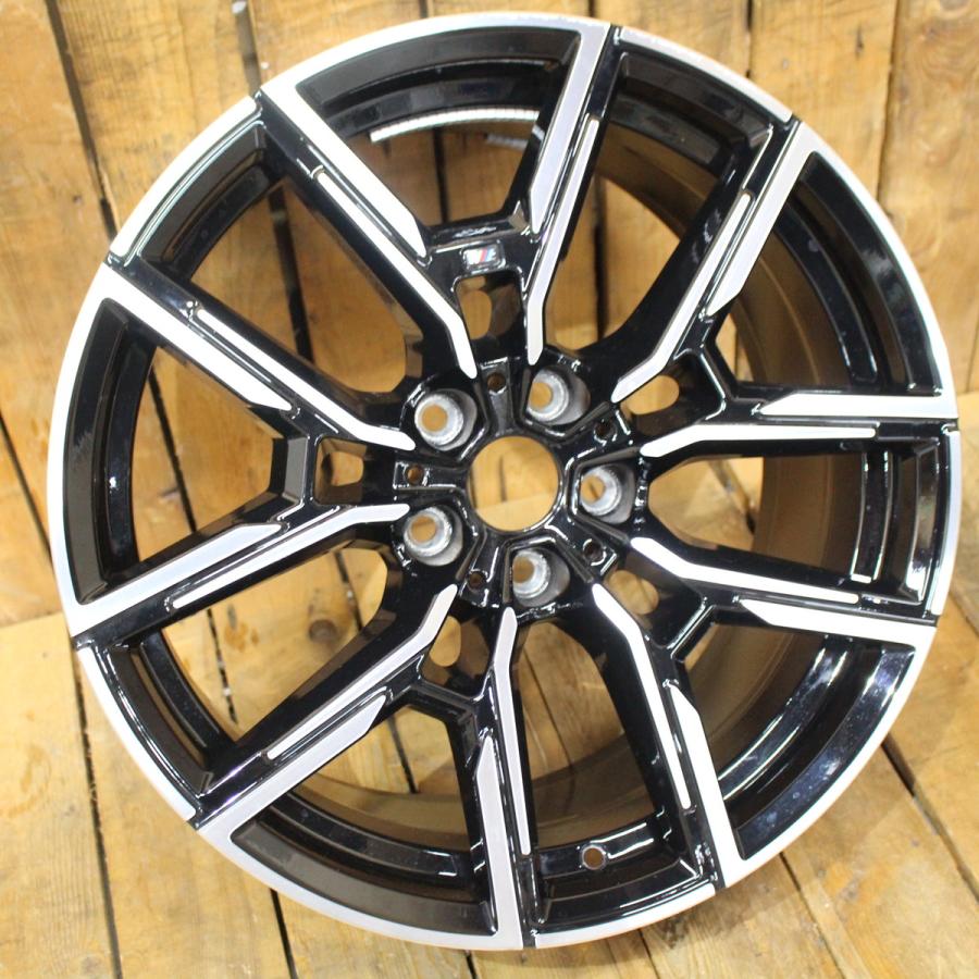 【美品 BMW G26 4シリーズ Mスポーツ 純正 19インチ ブラック4本】 BMW BMW 4シリーズ G26 Mスポーツ 純正 19インチ 9J+42 5H-112