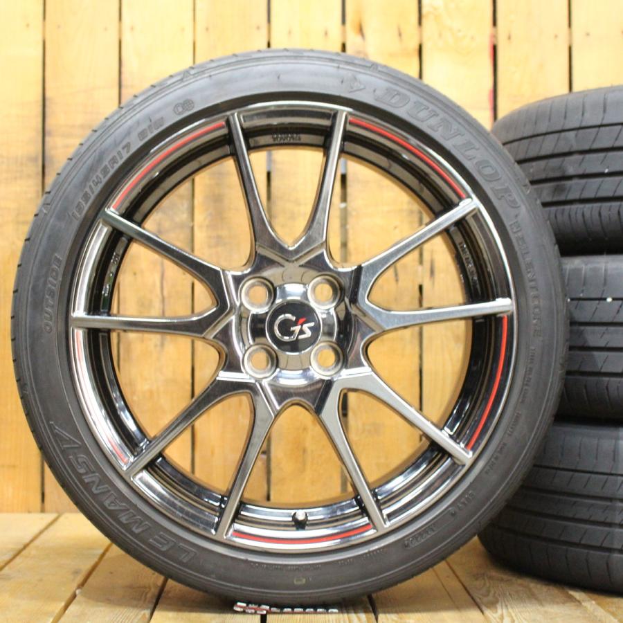 ①トヨタ　アクアG's 純正17インチホイール　2本セット　送料込み！ トヨタ（TOYOTA） アクア G's 純正 17インチ 6.5J+41 ダンロップ