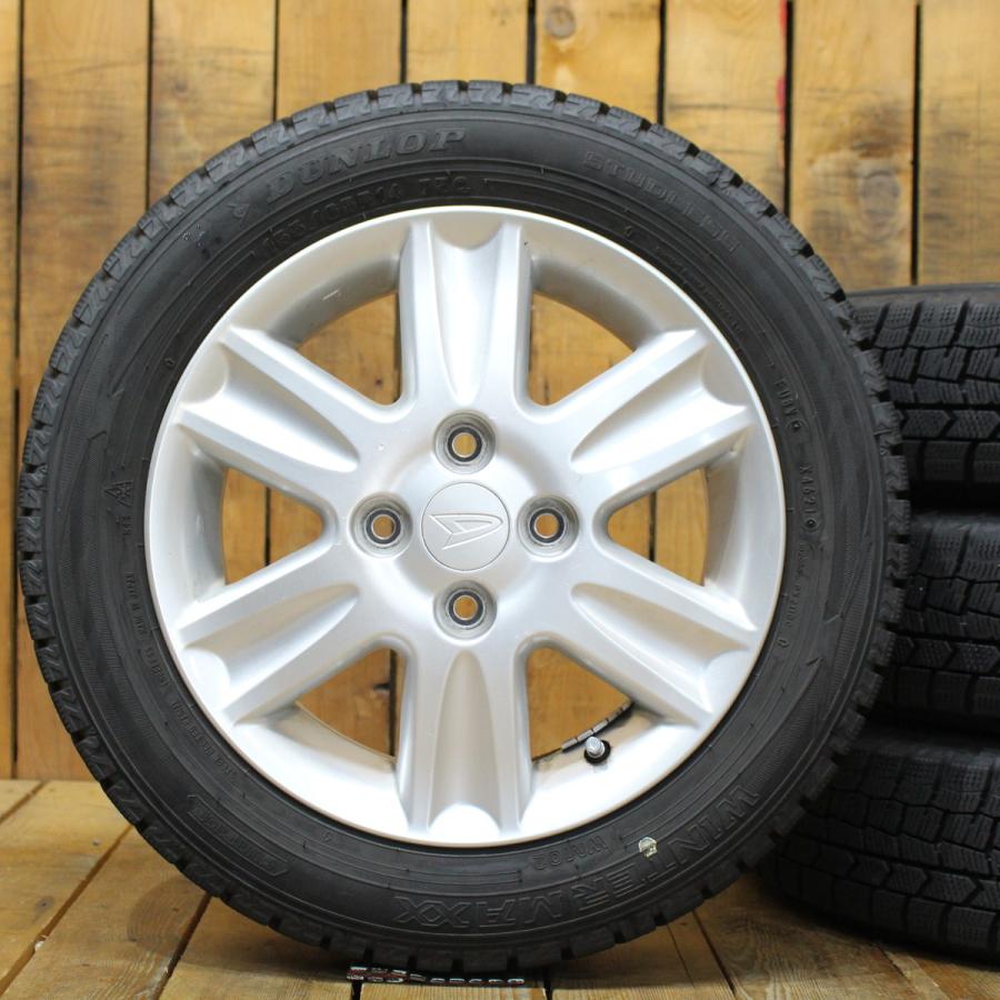 WINTER MAXX ダイハツ ムーヴ 純正 14インチ ダンロップ WM02 155