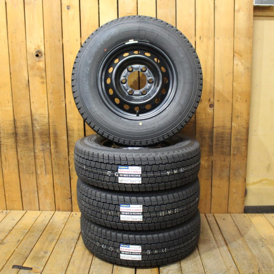 アイスナビ CARGO NV350 キャラバン 純正 新車外し 2025年製 GOODYEAR 