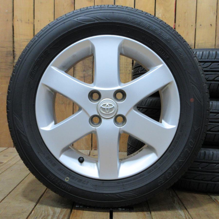 SPADE TOYOTA トヨタ スペイド 純正 15インチ 5J+39 ダンロップ EC202