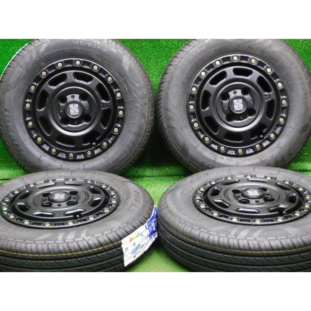 HIFLY（ハイフライ） 新品 ホイールタイヤ 4本 145/80R12 2022年製 MLJ 