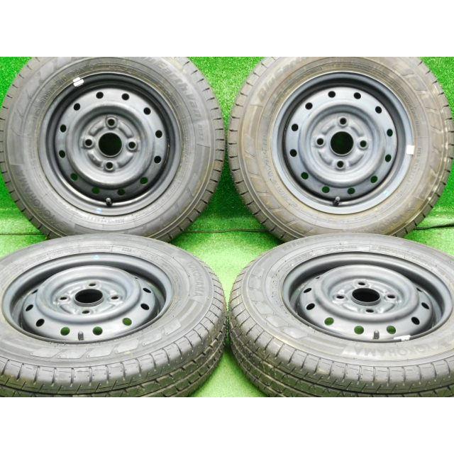 新車外しダイハツハイゼットホイールタイヤヨコハマタイヤ