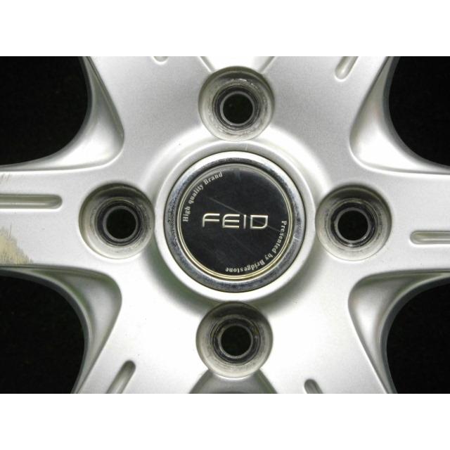 中古 ホイールタイヤ 4本 145/80R13 2020年製 7分山 フェイド スタッドレス タイヤ グッドイヤー アイスナビ6の画像