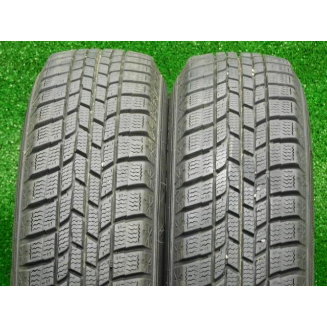 中古 ホイールタイヤ 4本 145/80R13 2020年製 7分山 フェイド スタッドレス タイヤ グッドイヤー アイスナビ6の画像