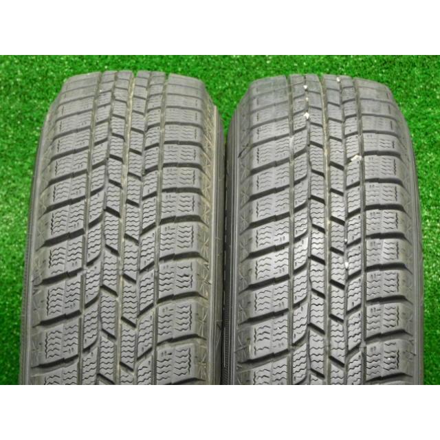 中古 ホイールタイヤ 4本 145/80R13 2020年製 7分山 フェイド スタッドレス タイヤ グッドイヤー アイスナビ6の画像