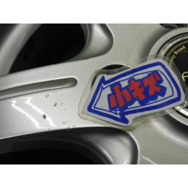 中古 ホイールタイヤ 4本 145/80R13 2020年製 7分山 フェイド スタッドレス タイヤ グッドイヤー アイスナビ6の画像