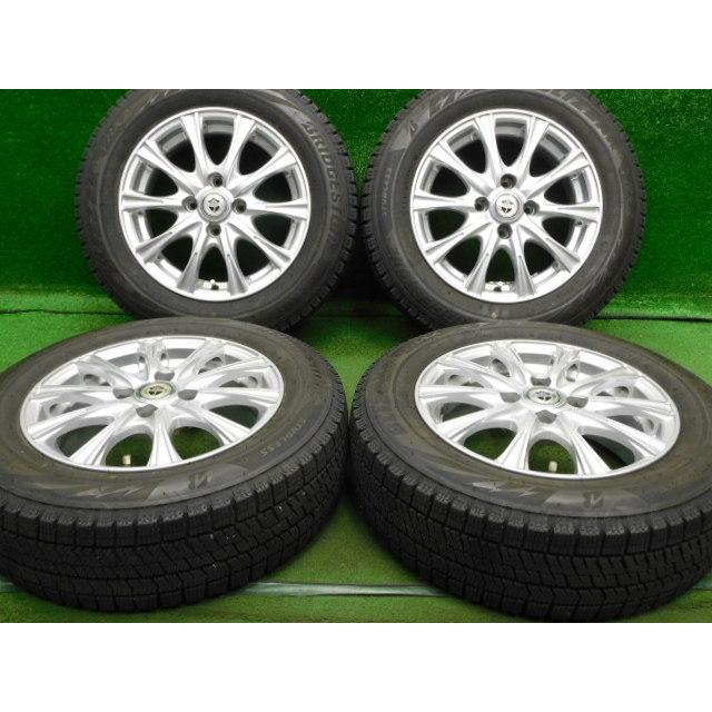 【送料無料】ほぼ新品溝！ブリヂストン　ブリザック　175/65R14 中古4本 ブリザック 中古 ホイールタイヤ 4本 175/65R14 2023年製 7分山