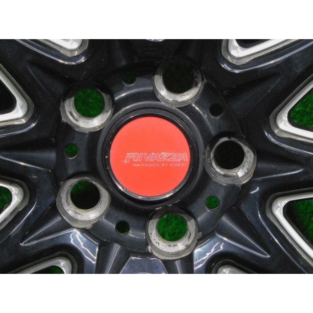 トヨタ車 平座ナット専用】RIVAZZA 15インチ 6.5J+40 5H100 中古 