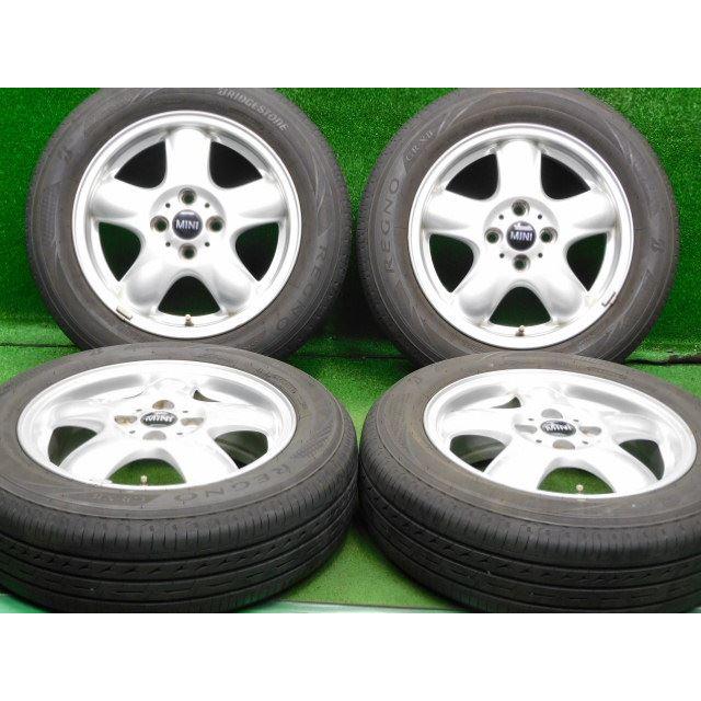 中古 ホイールタイヤ 4本 175/65R15 2019年製 7分山 ミニクーパー R56 